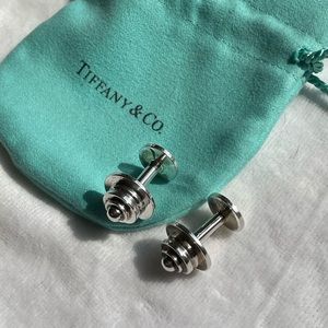 Tiffany & Co. Paloma Picasso Sterling Silver Cuff Links